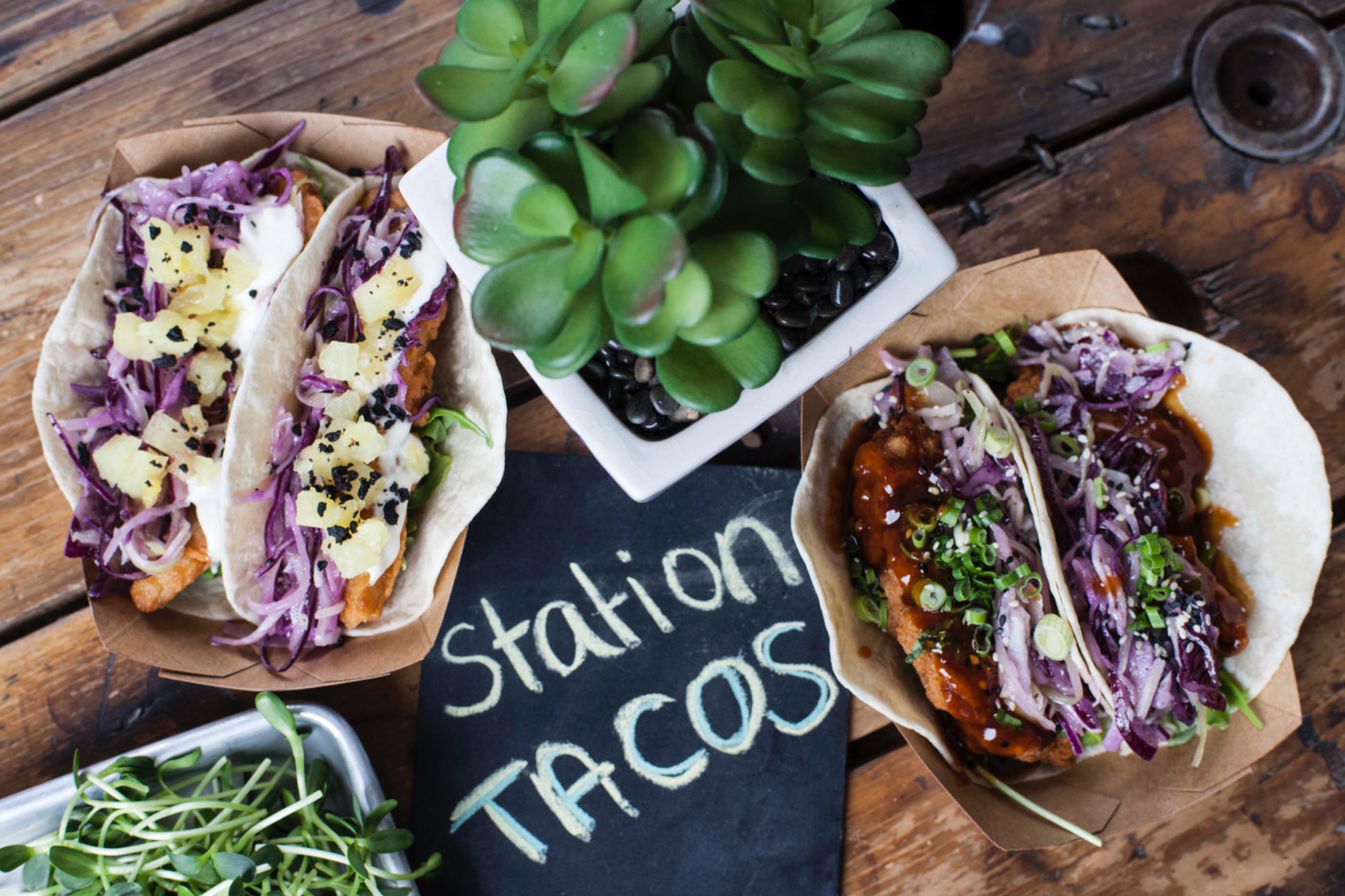 Tacos food truck La Confrérie