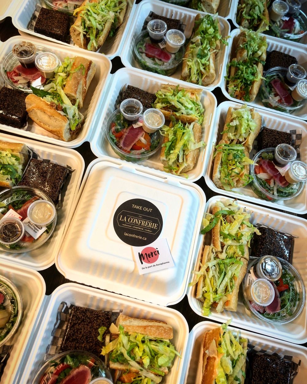 Boîtes à lunch La Confrérie